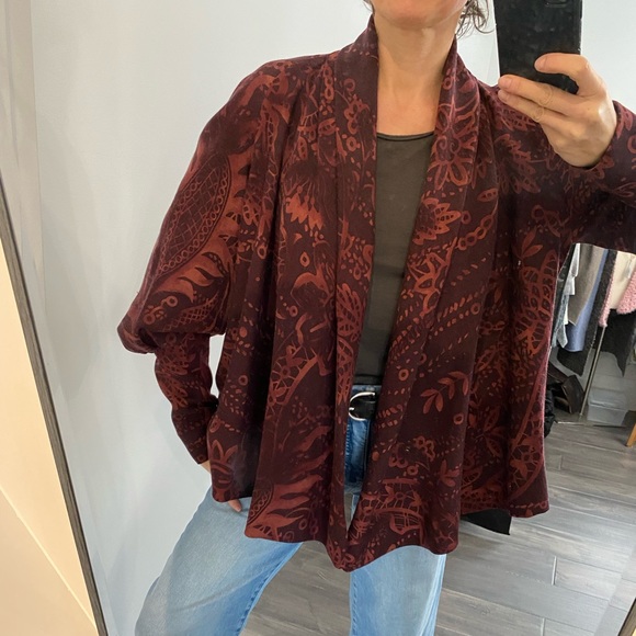 Balloon Sleeve Kenzo Jacket/ Top. VINTAGE. RARE. - Picture 2 of 12